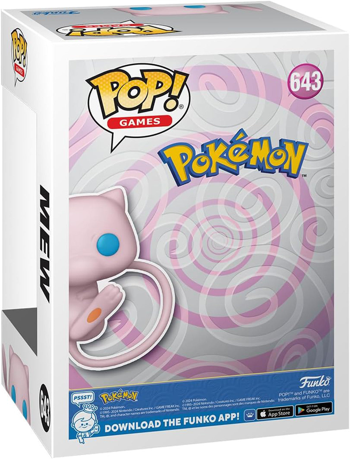 Funko POP! - Pokemon Mew Funko Pop! Vinyl Figure #643