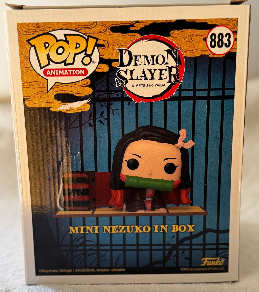 Funko Pop Mini Nezuko box detail