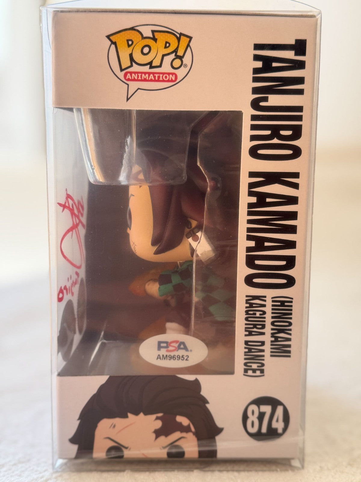 Funko Pop Tanjiro #874 box