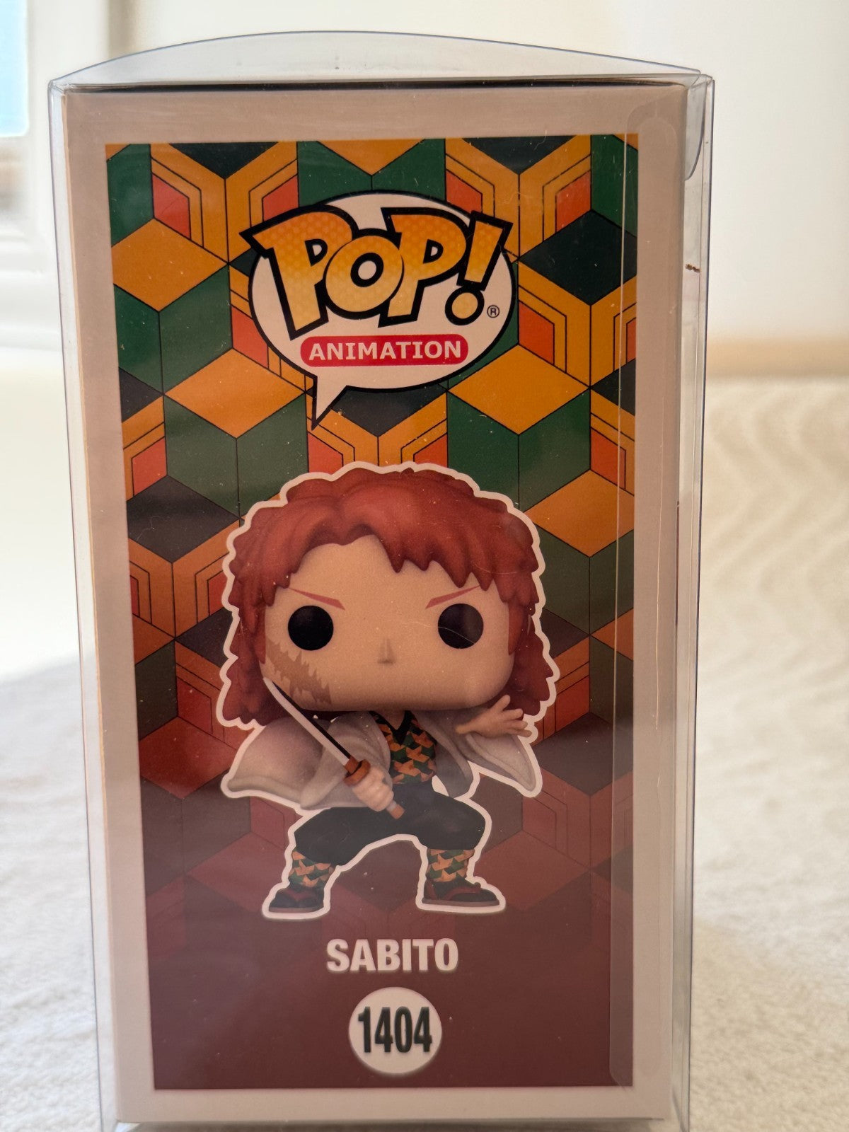 Funko Pop Sabito box back