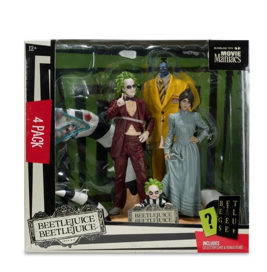 McFarlane Beetlejuice individual boxes