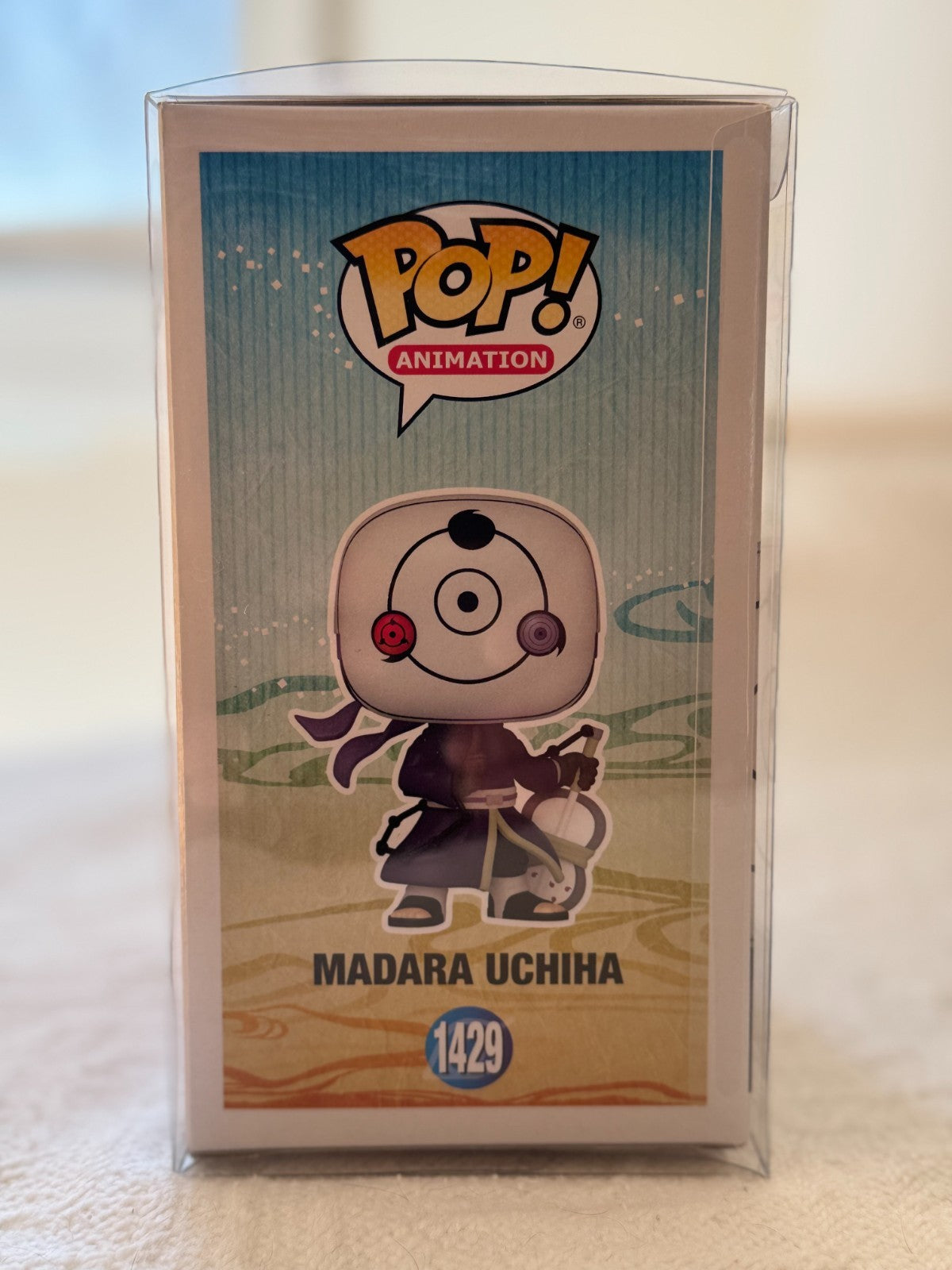 Funko Pop Madara box back