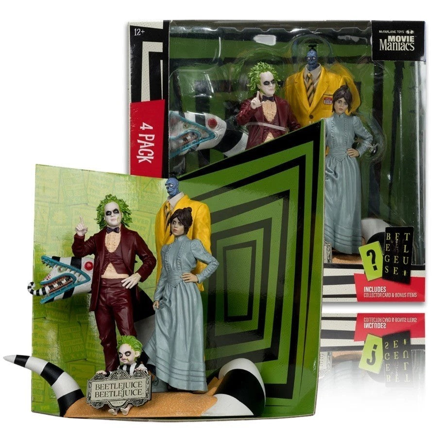 McFarlane Beetlejuice 4-pack