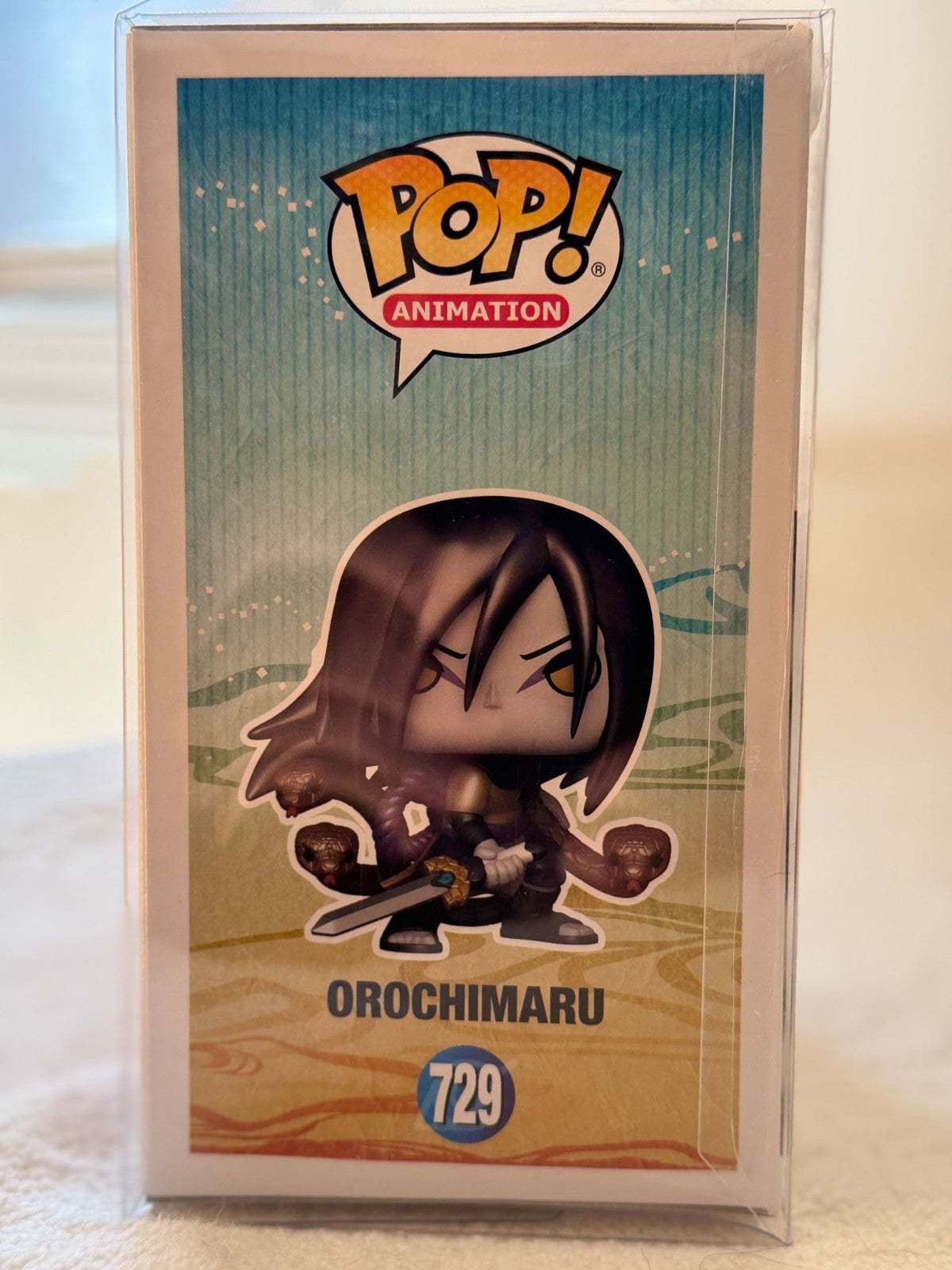 Funko Pop Orochimaru GameStop label