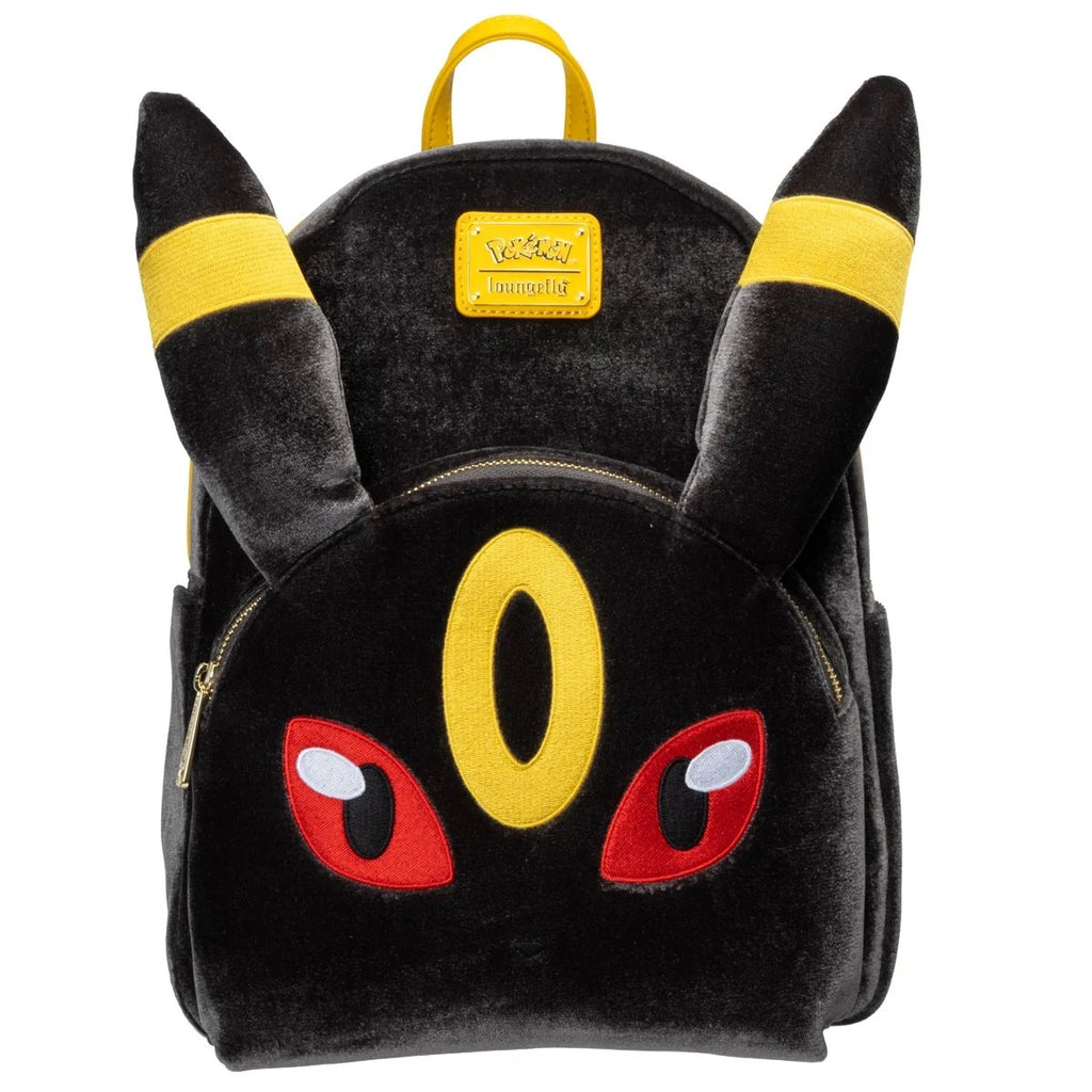 Loungefly Pokémon Umbreon Plush Midsize Backpack - front detail