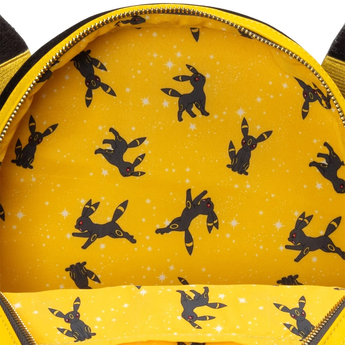 Loungefly Pokémon Umbreon Plush Midsize Backpack - interior lining